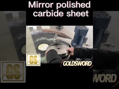 Лист стали 100*100*1.2mm карбида вольфрама для сплава кремния полупроводника внутренним инкрустированного пазом